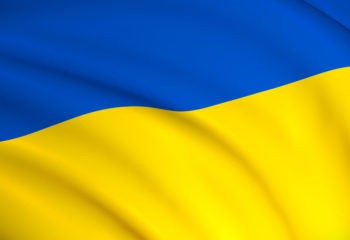 Ukraine,National,Flag,(ukrainian,Flag),-,Waving,Background,Illustration.,Highly